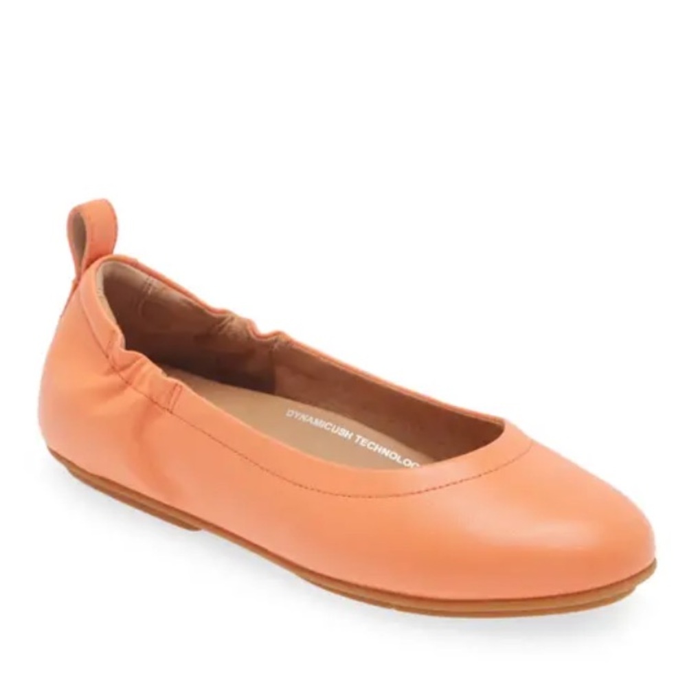 FITFLOP ALLEGRO LEATHER BALLET FLAT NEW NO BOX